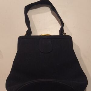 Elegant Vintage Black Handbag
